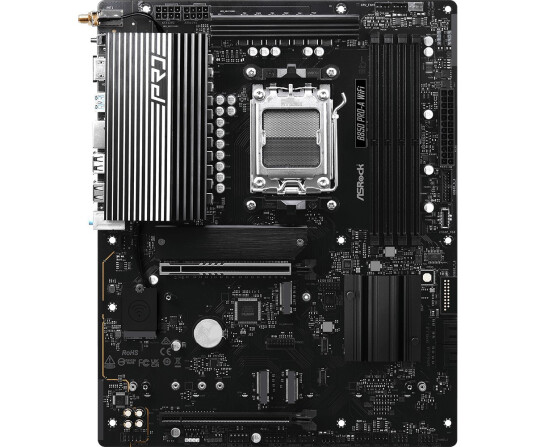ASRock B850 Pro-A WiFi Hovedkort ATX Socket AM5 DDR5 Chipset ASRock B850 Pro-A WiFi Hovedkort ATX Socket AM5 DDR5 Chipset