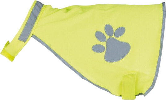 Trixie Refleksvest for Hund XS Gul med Borrelås