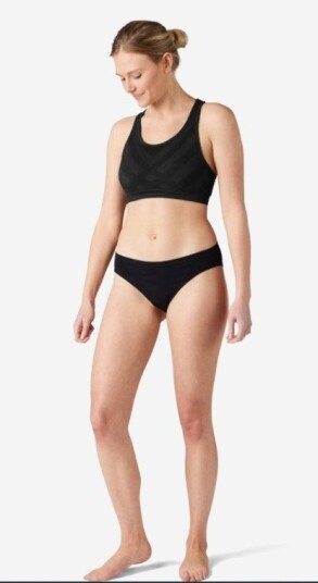 Smartwool Merino Sport Seamless Bikini Boxed Black