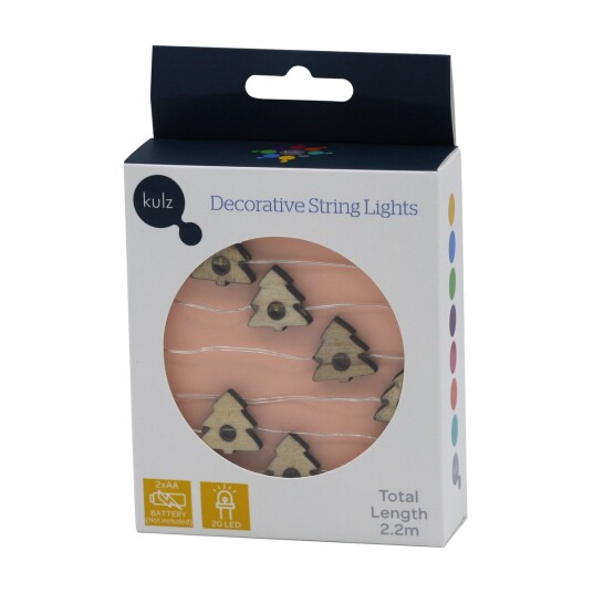 KULZ LYSSLYNGEPYNT 20 LED, BATTERIDREVET