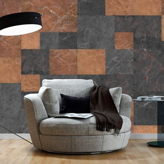 Fototapet Marble Mosaic 50x1000 - Artgeist sp. z o. o.