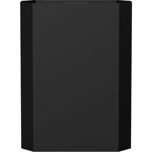 Nichba Paper Bin søppelbøtte 12 liter sort