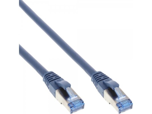 Inline 4043718088744 5 M Cat6a S/Ftp S-Stp Rj-45 Rj-45 Blå