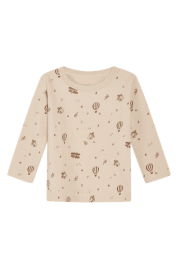 Hust & Claire Abba 3 Stripes ull/bambus trøye til barn - off white