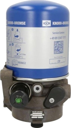 KNORR-BREMSE II30443N50 Lufttørker, trykkluftanlegg