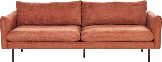 Woodal Sofa 3 seter Brun/Svart