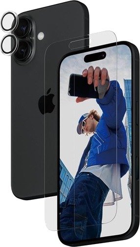 PanzerGlass 2-in-1 Bundle iPhone 16
