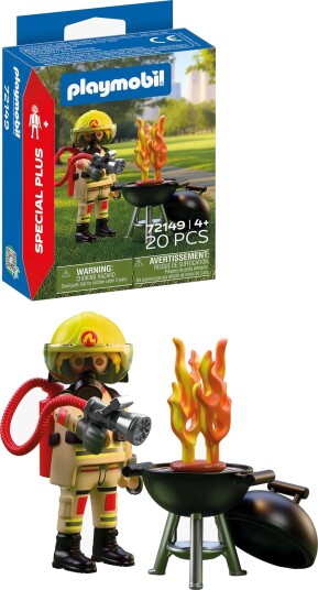 PLAYMOBIL Brandmand Med Fantasibrand Multi/patterned ONE SIZE