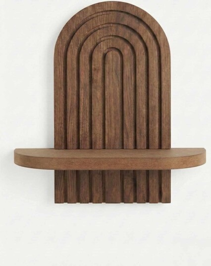 Baynor vegghylle 20x35 cm - Wenge