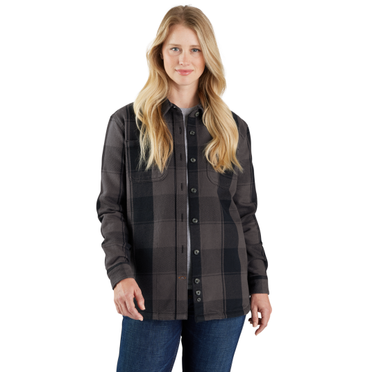 Carhartt Loose fit twill Skjortejakke Dame Black XS