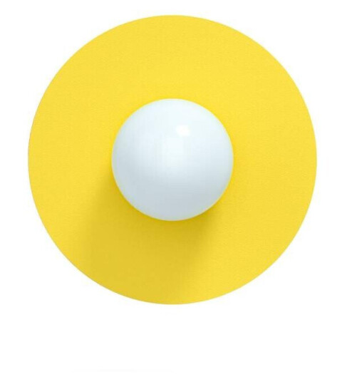Swedish Ninja - Candy Big Circle 360 S Vegglampe Sunshine Yellow Swedish Ninja
