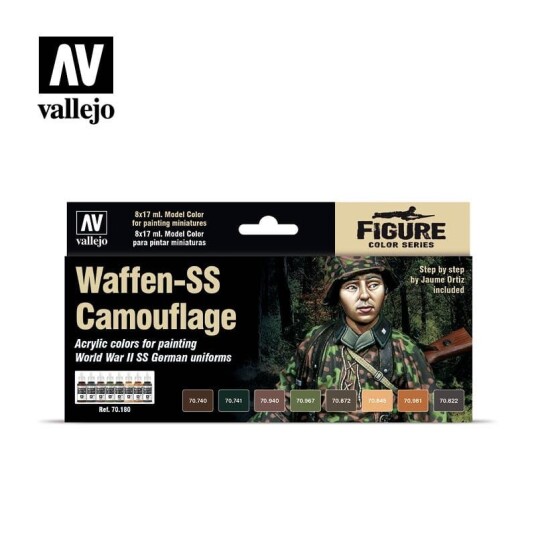 Vallejo Model Color Waffen-SS Camouflage Set