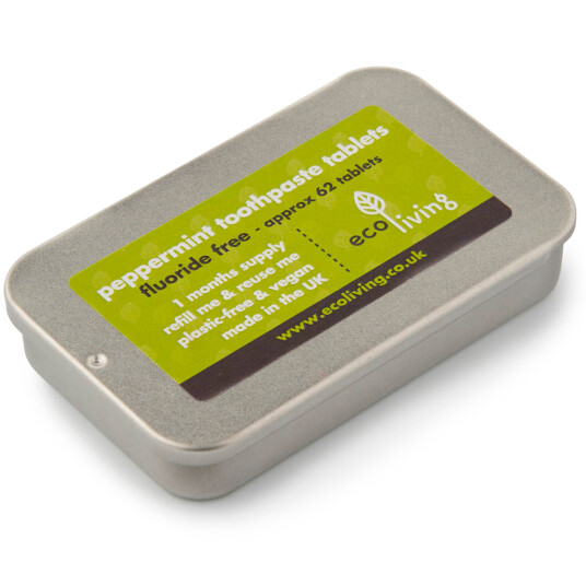 EcoLiving Tannkremtabletter kan fri for peppermyntefluor
