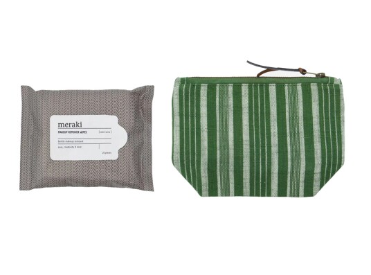 Meraki Makeup Pouch Green