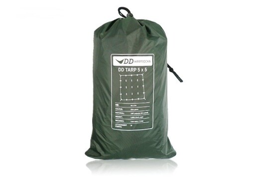 DD Hammocks Tarp 5x5m Olive Green DD Hammocks Tarp 5x5m Olive Green