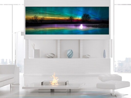 Tavla Rainbow Aurora 1 Part Narrow 135x45