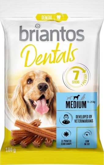 Briantos dental snacks for hunder Medium 56 pinner