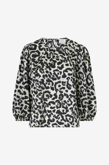 KAFFE - Bluse kaRoxy Blouse - Svart