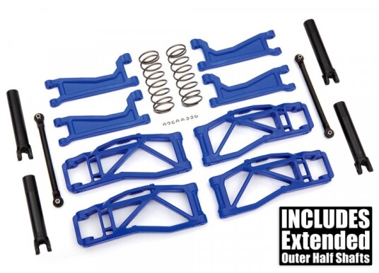 Traxxas 8995X Suspension Kit WideMaxx Blue Maxx Traxxas 8995X Suspension Kit WideMaxx Blue Maxx