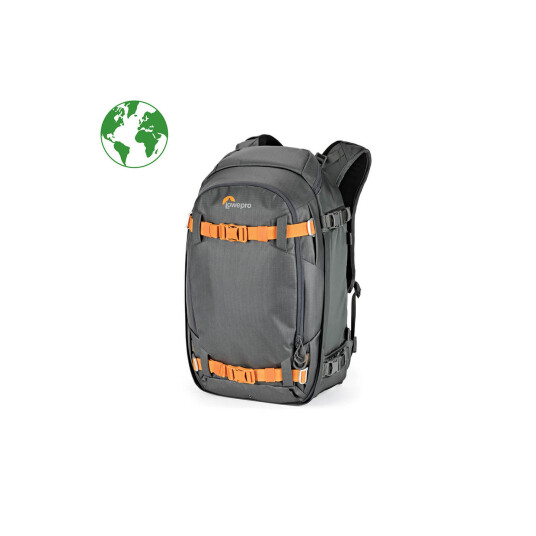 Lowepro Whistler BP 350 AW II Grå Værbestandig Fotoryggsekk for DSLR