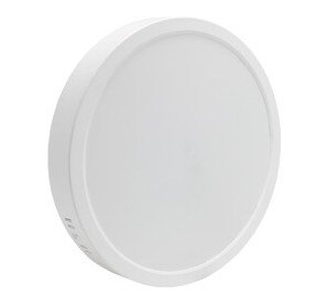 Spectrum 24W LED taklampe - Ø29cm, Høyde: 3,8cm, hvit kant, inkl. lyskilde - Kulør : Nøytral