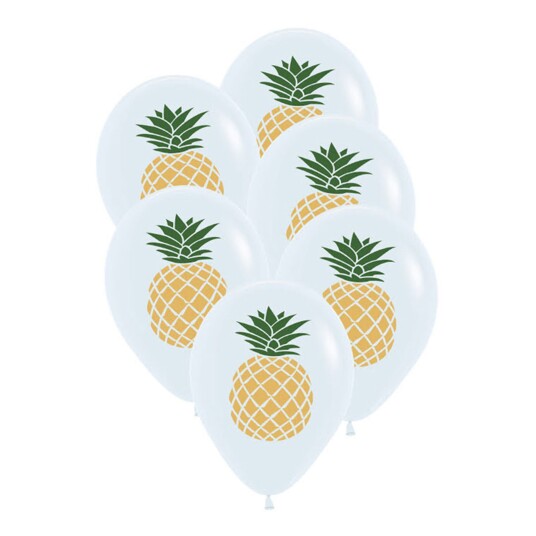 Buttericks Leco AB Ballonger Ananas - 6-pakning