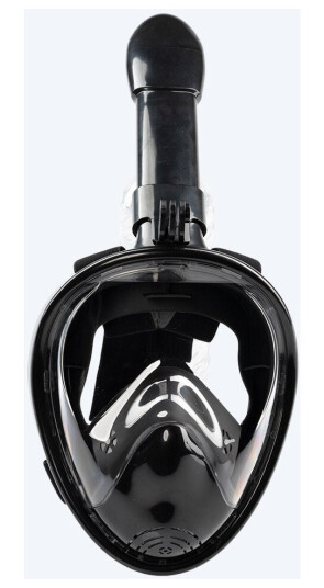 Watery full face snorkelmaske for barn - Oxygen - Svart