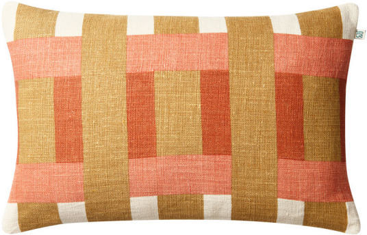 Chhatwal & Jonsson Benaras putetrekk 40x60 cm Khaki rose apricot orange Chhatwal & Jonsson Benaras putetrekk 40x60 cm Khaki rose apricot orange