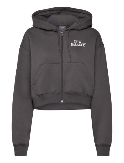 New Balance Linear Heritage Fleece Full Zip Grey XL New Balance Linear Heritage Fleece Full Zip Grey XL