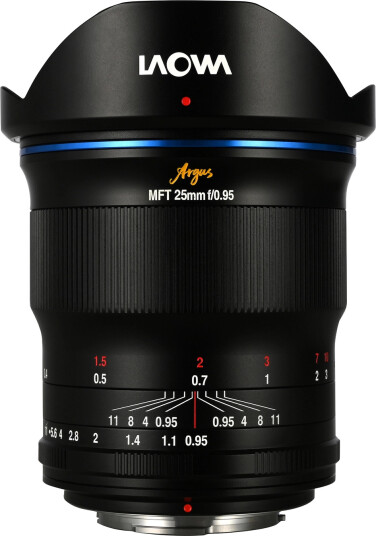 Laowa Argus 25mm f/0.95 MFT APO For MFT
