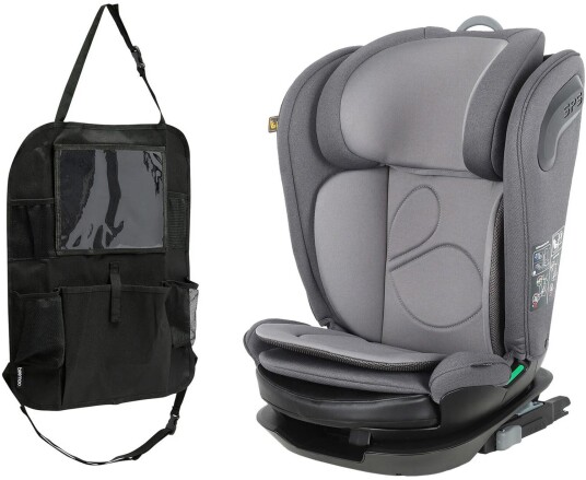 Beemoo Reform ISOFIX Beltestol inkl. Smart Organizer Mineral Grey Beemoo Reform ISOFIX Beltestol inkl. Smart Organizer Mineral Grey
