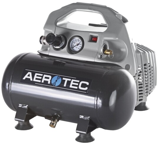 Aerotec Airliner Silent Stempelkompressor 6 Liter (8 bar)