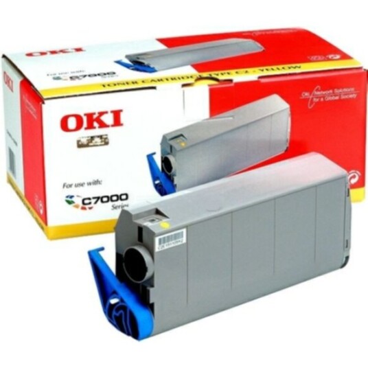 OKI 41963005 Tonerkassett gul