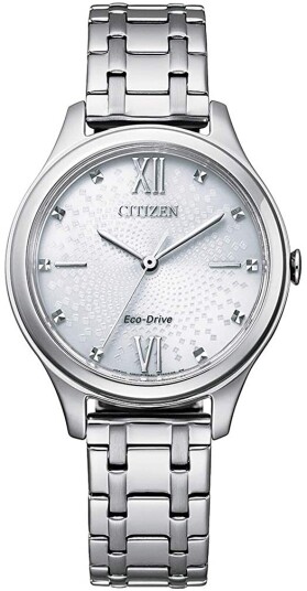 Citizen Dameklokke EM0500 73A Sølvfarget/Stål Ø32 mm
