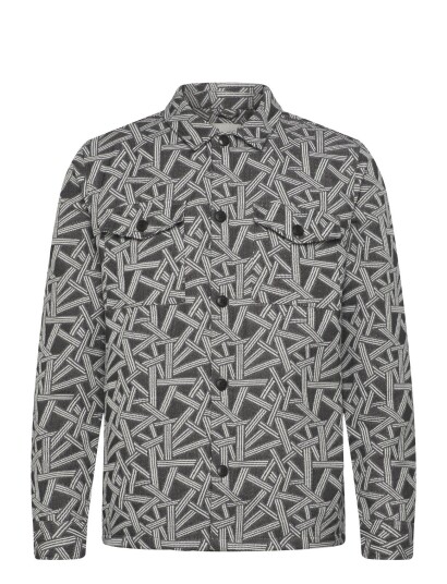 Anerkjendt Akoscar Jacquard2 Overshirt   Grey   L