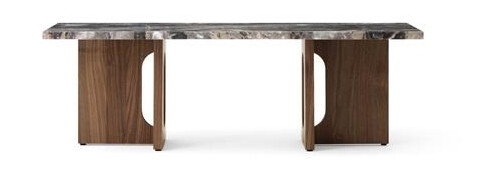 Audo Androgyne Spisebord 120x45 Valnøtt/grå Galakse Audo Androgyne Spisebord 120x45 Valnøtt/grå Galakse