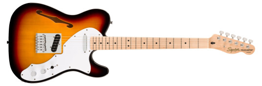 Squier Affinity Telecaster Thinline MN 3-Color Sunburst Squier Affinity Telecaster Thinline MN 3-Color Sunburst