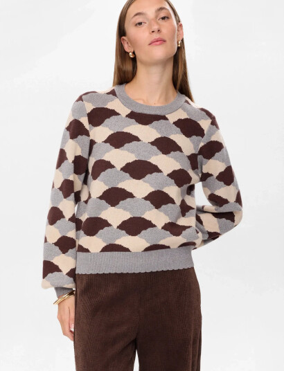 Nümph Nulila Pullover - Grey - S Nümph Nulila Pullover - Grey - S