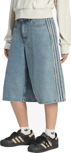 Shorts adidas Mid Rise Denim Jorts Worn Blue Denim 00