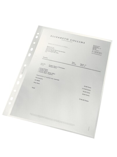 LEITZ Pocket Re:cycle 90my A4 Clear OP Bag/25 LEITZ Pocket Re:cycle 90my A4 Clear OP Bag/25