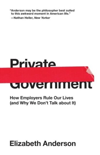 Private Government Av Elizabeth Anderson