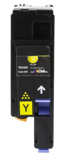 inkClub TEU250 Tonerkassett, erstatter Epson 0611, gul, 1.400 sider