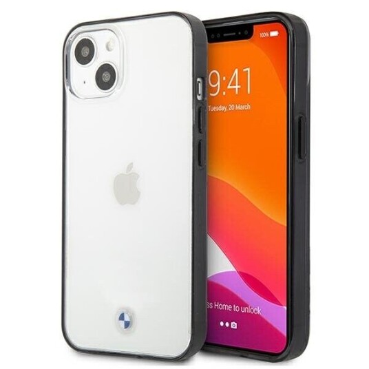 BMW iPhone 13 Mini Deksel Signature Collection Gjennomsiktig