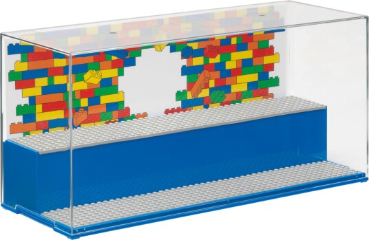 LEGO Displaybox Blå LEGO Displaybox Blå