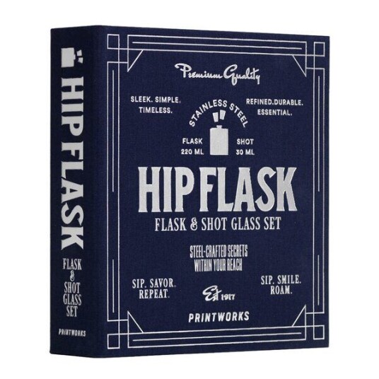 Printworks - The Essentials lommelærke dark blue