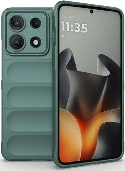 Motorola Edge 70 Max Rugged TPU-deksel - Grøn Motorola Edge 70 Max Rugged TPU-deksel - Grøn