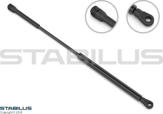 Gassfjær, kalesje STABILUS 9763FY