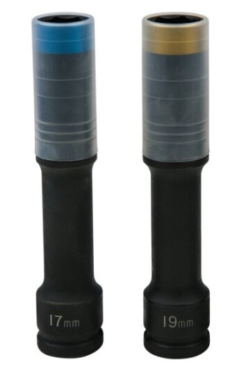 Ks Tools 515.0621, Støpselsett, 1/2", 2 Hoder, Krom-Molybden-Stål, Iso 1174, Din 3121, 800 G