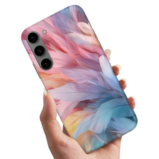 Samsung Galaxy S23 - Deksel/Mobildeksel Feathers