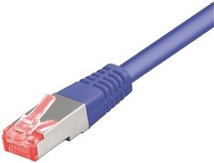 Patchkabel S-Stp (Pimf) Cat 6 Fiolett 1,5 M Patchkabel Med Spesielt Smal Knekkbeskyttelse (715015V)